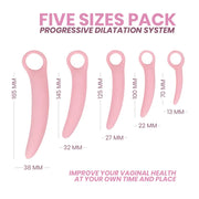 INTIMICHIC - SILICONE DILATOR 5 PCS - ENGEFREUNDE.COM