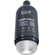 PDX PLUS - STROKER MASTURBATOR DISKRETES TIEFE CREME-SHAMPOO-FLASCHEN-DESIGN PDX PLUS+