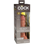 KING COCK - ELITE REALISTISCHER SILIKONDILDO 15.2 CM KARAMELL KING COCK