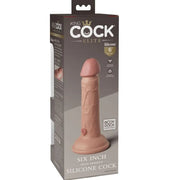 KING COCK - ELITE REALISTISCHER SILIKONDILDO 15.2 CM KING COCK