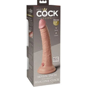 KING COCK - ELITE REALISTISCHER SILIKONDILDO 17.8 CM - ENGEFREUNDE.COM
