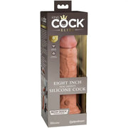 KING COCK - ELITE REALISTISCHER SILIKONDILDO 20.3 CM KARAMELL - ENGEFREUNDE.COM