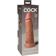 KING COCK - ELITE REALISTISCHER SILIKONDILDO 20.3 CM KARAMELL - ENGEFREUNDE.COM