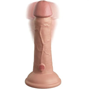 KING COCK - ELITE REALISTISCHER DILDO MIT VIBRATION UND SILIKON 15.2 CM KING COCK