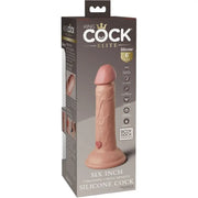 KING COCK - ELITE REALISTISCHER DILDO MIT VIBRATION UND SILIKON 15.2 CM KING COCK