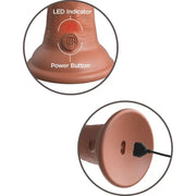 KING COCK - ELITE REALISTISCHER DILDO MIT VIBRATION UND SILIKON 20.3 CM KARAMELL KING COCK