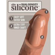 KING COCK - ELITE BEQUEMER VERSTELLBARER GURT MIT DILDO 17.8 CM KING COCK
