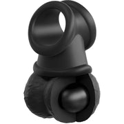 KING COCK - ELITE DELUXE VERSTELLBARES HARNESS-KIT RING MIT HODEN & DILDO 20.3 CM KING COCK