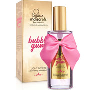 BIJOUX - INDISCRETS LIGHT MY FIRE MASSAGEÖL WRMEEFFEKT GUM-GESCHMACK BIJOUX LOVE COSMETIQUES