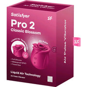 SATISFYER - AIR PULSE PRO 2 CLASSIC BLOSSOM VIBRATOR - ENGEFREUNDE.COM