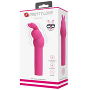 PRETTY LOVE - GERARDO FUSCHIA KANINCHEN-SILIKONVIBRATOR PRETTY LOVE
