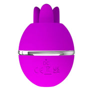 PRETTY LOVE - GEMINI BALL LILA. RUNDER VIBRATOR AUS SILIKON PRETTY LOVE FLIRTATION