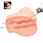 CRAZY BULL - REALISTISCHER VAGINA- UND ANUS-VIBRATOR SAMANTHA - ENGEFREUNDE.COM