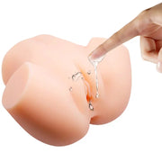 CRAZY BULL - REALISTISCHE VAGINA- UND ANUS-DOPPELVIBRATION - ENGEFREUNDE.COM