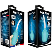 MR PLAY - ANAL-BIRNE-BLAUE GUMMI-DUSCHE - ENGEFREUNDE.COM