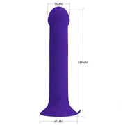 PRETTY LOVE - MURRAY YOUTH VIBRIERENDER DILDO & WIEDERAUFLADBARER VIOLETT PRETTY LOVE LED