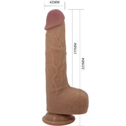 PRETTY LOVE - TOMMY REALISTISCHER DILDO-VIBRATOR 22.5 CM PRETTY LOVE FLIRTATION