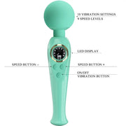 PRETTY LOVE - SKYLER GREEN WAND VIBRATOR - ENGEFREUNDE.COM