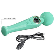 PRETTY LOVE - SKYLER GREEN WAND VIBRATOR - ENGEFREUNDE.COM
