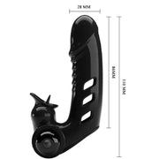 PRETTY LOVE - CORBIN SCHWARZE VIBRATOR-FINGERABDECKUNG - ENGEFREUNDE.COM