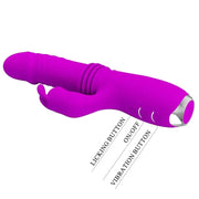 PRETTY LOVE - DOROTHY PURPLE WIEDERAUFLADBARER KANINCHENVIBRATOR - ENGEFREUNDE.COM