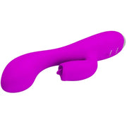 PRETTY LOVE - GLORIA WIEDERAUFLADBARER KANINCHENVIBRATOR, WASSERDICHT, LILA - ENGEFREUNDE.COM