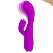 PRETTY LOVE - GLORIA WIEDERAUFLADBARER KANINCHENVIBRATOR, WASSERDICHT, LILA - ENGEFREUNDE.COM