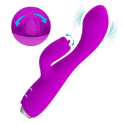PRETTY LOVE - GLORIA WIEDERAUFLADBARER KANINCHENVIBRATOR, WASSERDICHT, LILA - ENGEFREUNDE.COM