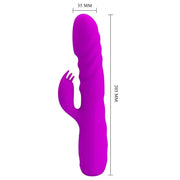 PRETTY LOVE - MELANIE PURPLE WIEDERAUFLADBARER KANINCHENVIBRATOR PRETTY LOVE FLIRTATION