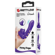 PRETTY LOVE - ORLANDO PURPLE VIBRATOR FINGERHÜLLE - ENGEFREUNDE.COM