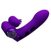 PRETTY LOVE - ORLANDO PURPLE VIBRATOR FINGERHÜLLE - ENGEFREUNDE.COM