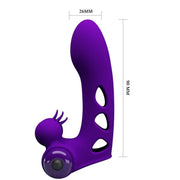 PRETTY LOVE - ORLANDO PURPLE VIBRATOR FINGERHÜLLE - ENGEFREUNDE.COM