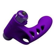 PRETTY LOVE - ORLANDO PURPLE VIBRATOR FINGERHÜLLE - ENGEFREUNDE.COM
