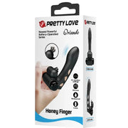 PRETTY LOVE - ORLANDO SCHWARZE VIBRATOR-FINGERHÜLLE PRETTY LOVE MALE