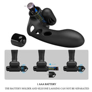 PRETTY LOVE - ORLANDO SCHWARZE VIBRATOR-FINGERHÜLLE PRETTY LOVE MALE