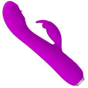 PRETTY LOVE - RACHEL WIEDERAUFLADBARER VIBRATOR MIT STIMULIERENDEN WELLEN LILA - ENGEFREUNDE.COM