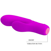 PRETTY LOVE - TIM PURPLE WIEDERAUFLADBARER VIBRATOR - ENGEFREUNDE.COM