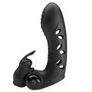 PRETTY LOVE - VANCE BLACK RABBIT VIBRATOR FINGERABDECKUNG PRETTY LOVE MALE