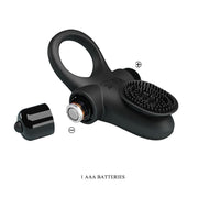 PRETTY LOVE - VIBRATORRING II FÜR DEN SCHWARZEN PENIS PRETTY LOVE MALE