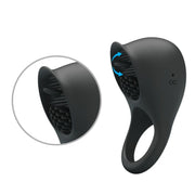 PRETTY LOVE - VIBRIERENDER PENISRING MIT SCHWARZER ZUNGE PRETTY LOVE MALE