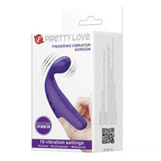 PRETTY LOVE - GORGON PURPLE WIEDERAUFLADBARER FINGERVIBRATOR PRETTY LOVE SMART
