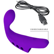 PRETTY LOVE - GORGON PURPLE WIEDERAUFLADBARER FINGERVIBRATOR PRETTY LOVE SMART