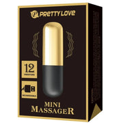 PRETTY LOVE - GOLDENER WIEDERAUFLADBARER KUGELVIBRATOR PRETTY LOVE BOTTOM