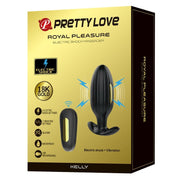 PRETTY LOVE - KELLY PLUG ANAL WIEDERAUFLADBARER VIBRATOR SCHWARZ PRETTY LOVE BOTTOM