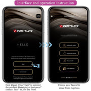 PRETTY LOVE - JEFFERSON APP-GESTEUERTER ANALPLUG SCHWARZ PRETTY LOVE BOTTOM