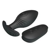 PRETTY LOVE - REGINA ANAL PLUG WIEDERAUFLADBARER VIBRATOR SCHWARZ PRETTY LOVE BOTTOM