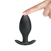 PRETTY LOVE - REGINA ANAL PLUG WIEDERAUFLADBARER VIBRATOR SCHWARZ PRETTY LOVE BOTTOM