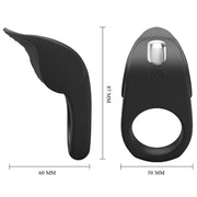 PRETTY LOVE - SUSANNA VIBRIERENDER PENISRING SCHWARZ PRETTY LOVE MALE