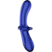 SATISFYER - DOPPEL KRISTALL DILDO BLAU SATISFYER CRYSTAL