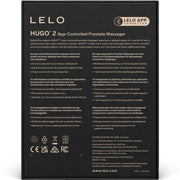LELO - HUGO 2 SCHWARZES PROSTATAMASSAGER LELO
